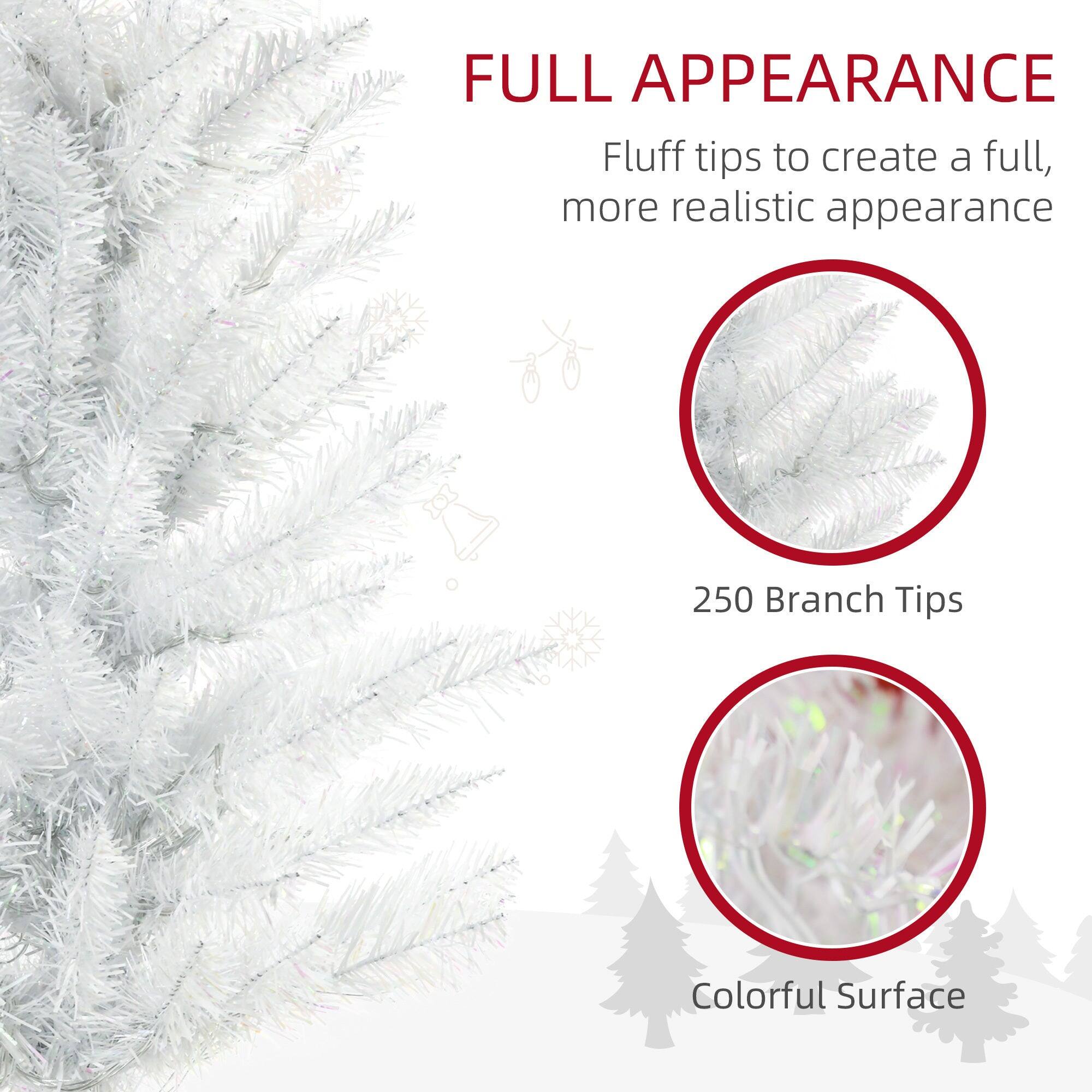 FULL APPEARANCE  
Fluff tips to create a full, more realistic appearance  

250 Branch Tips  

Colorful Surface