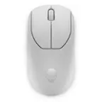 Front. Alienware - Pro Wireless Optical Gaming Ambidextrous Mouse - Lunar Light.