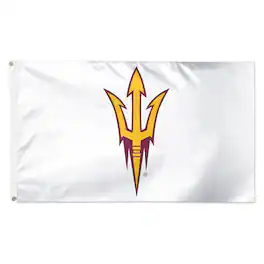 WinCraft - Arizona State Sun Devils 3' x 5' Single-Sided Vibrant Deluxe Flag - White