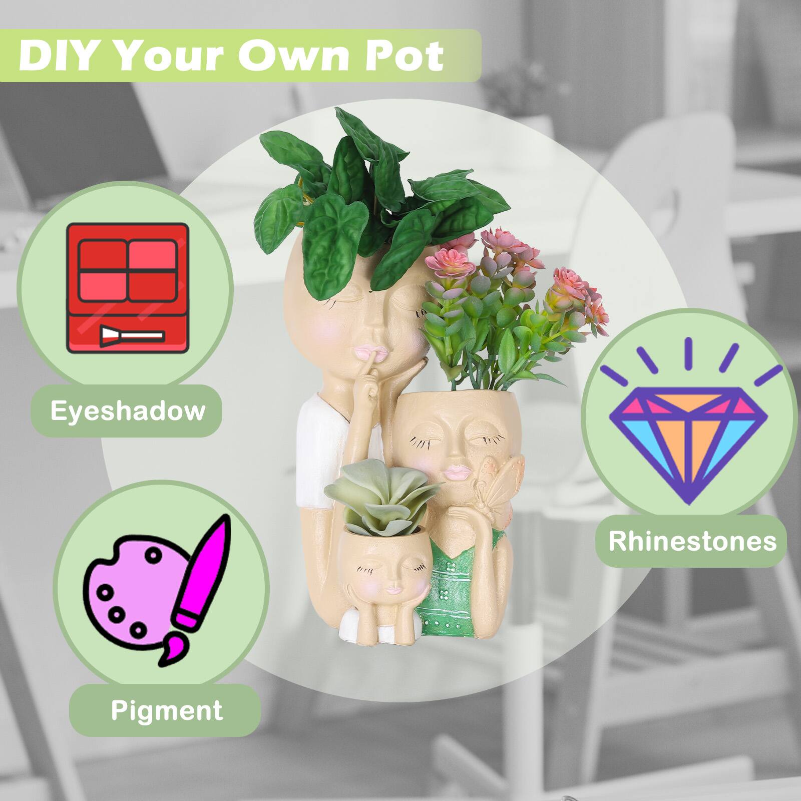 DIY Your Own Pot

Eyeshadow  
Rhinestones  
Pigment