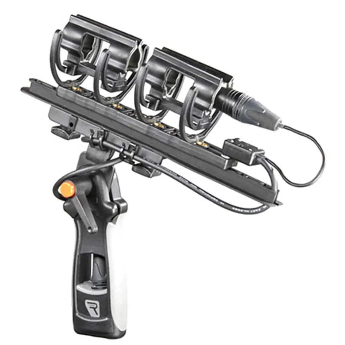 Rycote - XLR-5F 68 Duo Medium Modular Suspension for Rode NT4 and Sennheiser MKH 418, Includes Connbox CB4 (XLR-5F), 2x