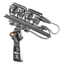 Rycote - XLR-5F 68 Duo Medium Modular Suspension for Rode NT4 and Sennheiser MKH 418, Includes Connbox CB4 (XLR-5F), 2x