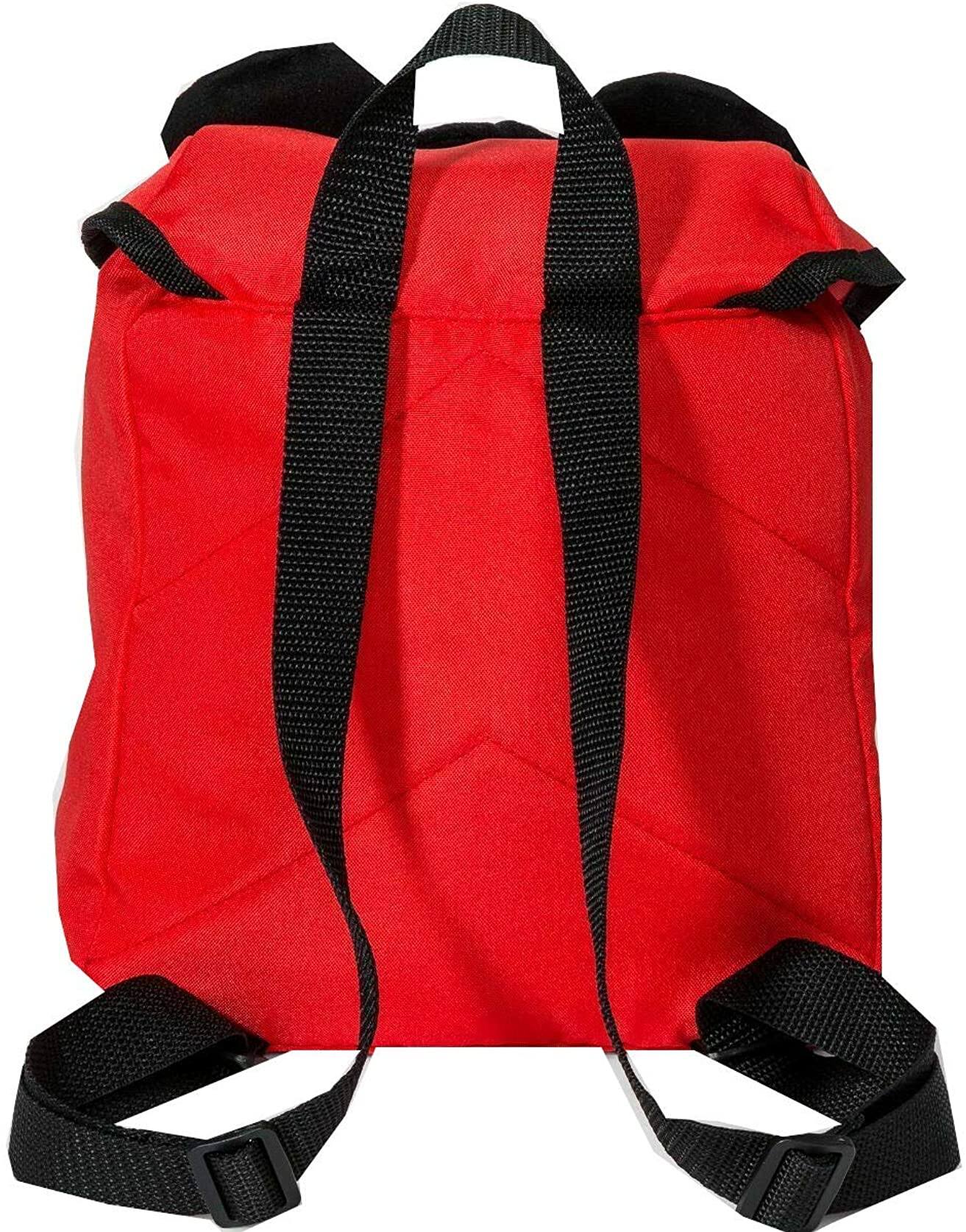 Alt View 1. Disney - Disney Mickey Mouse & Friends Plush 10 Inch Backpack | Mickey Mouse - Red.