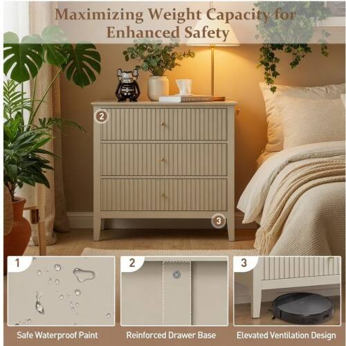 Maximizing Weight Capacity for Enhanced Safety

1. Safe Waterproof Paint
2. Reinforced Drawer Base
3. Elevated Ventilation Design