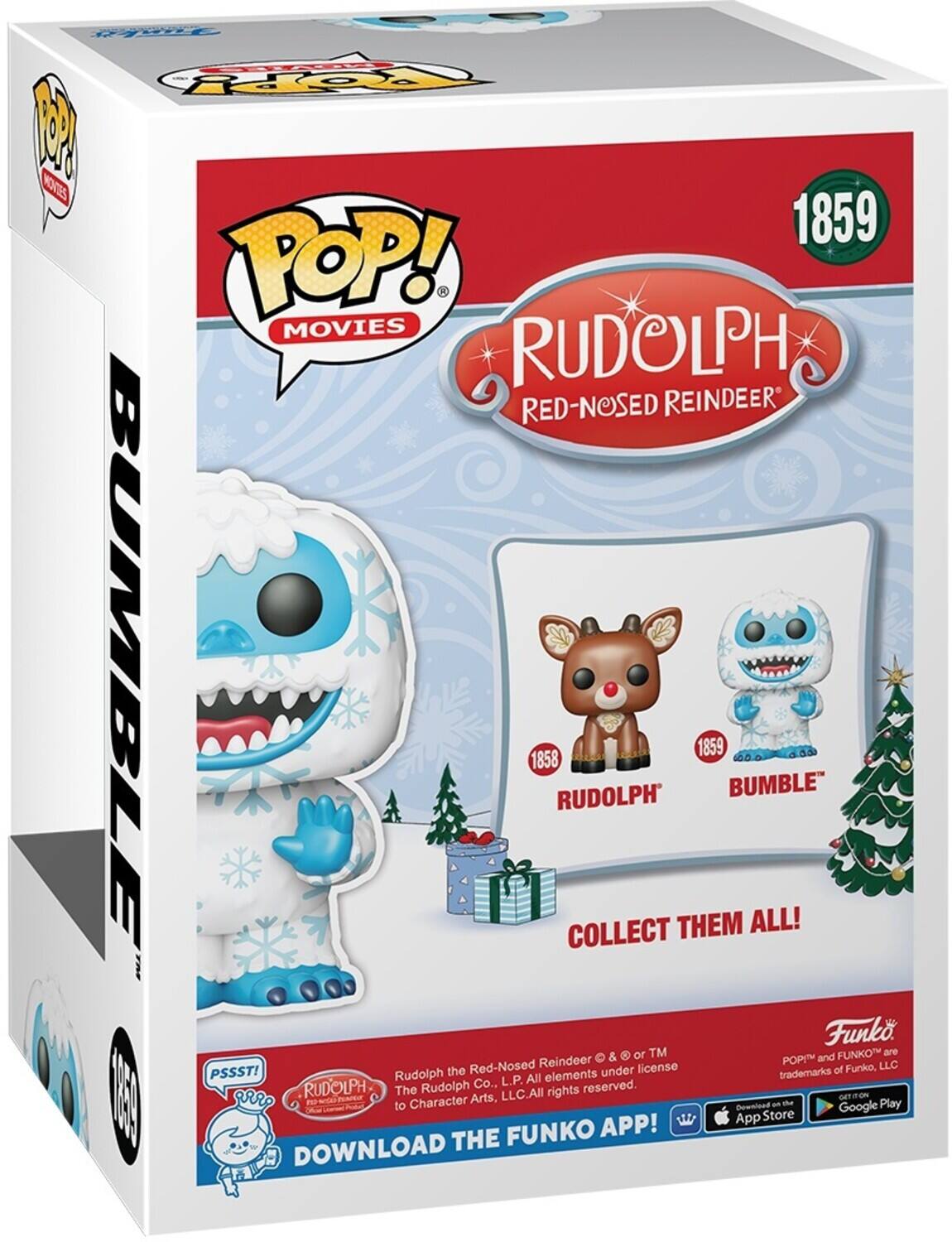 Funko POP! Movies: Rudolph Wave 2 Bumble COLLECTABLES Multicolor ...