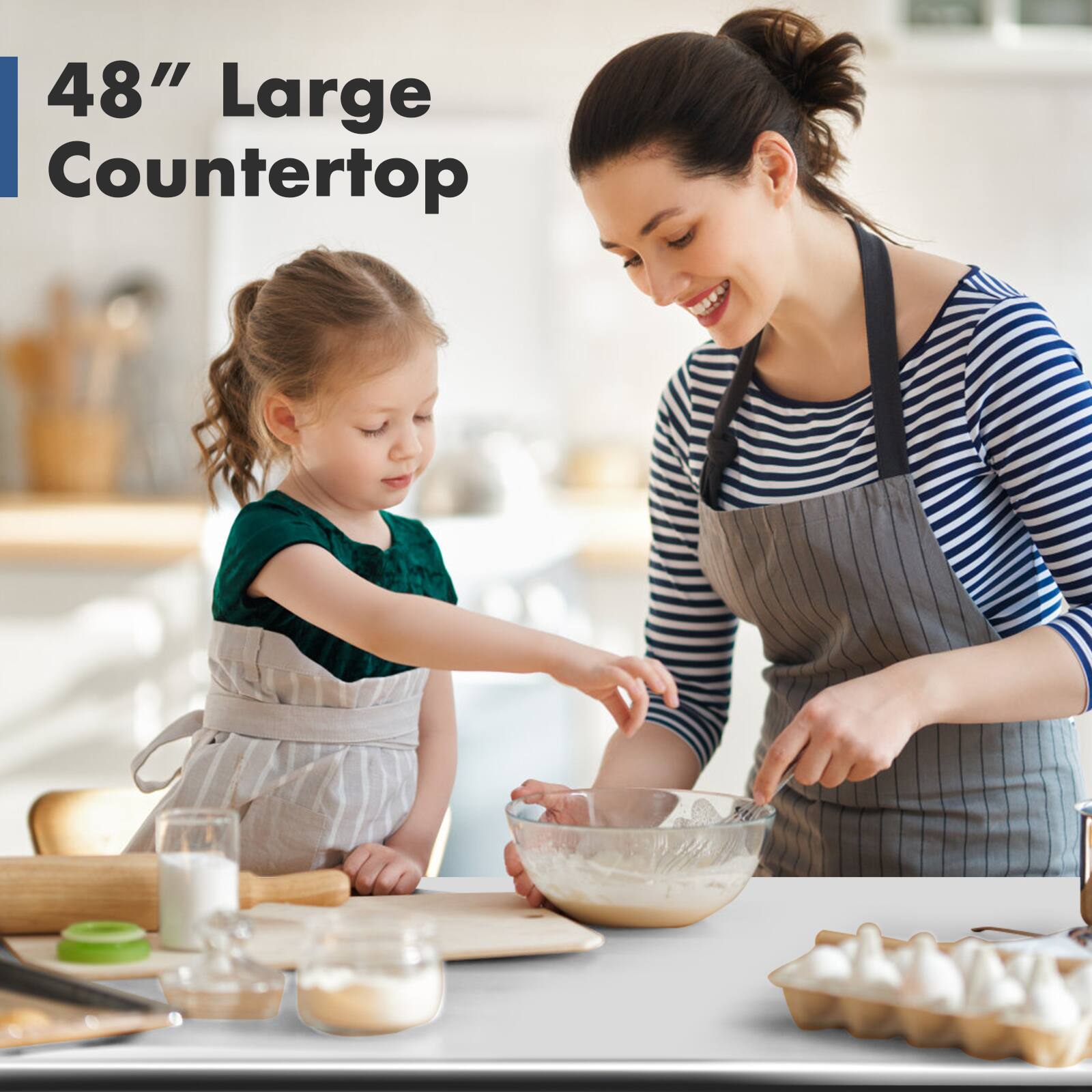 48" Large Countertop