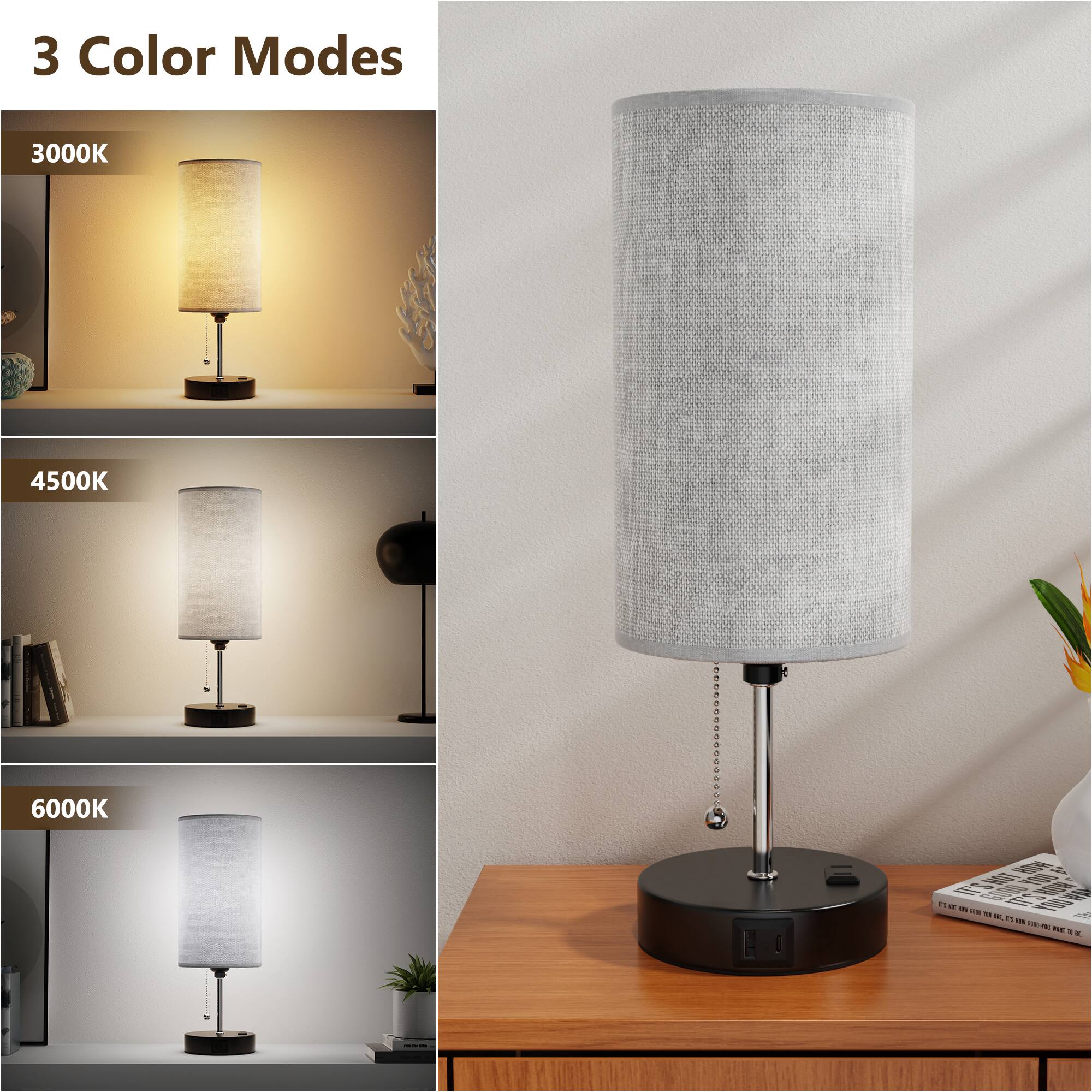 3 Color Modes  
3000K  
4500K  
6000K