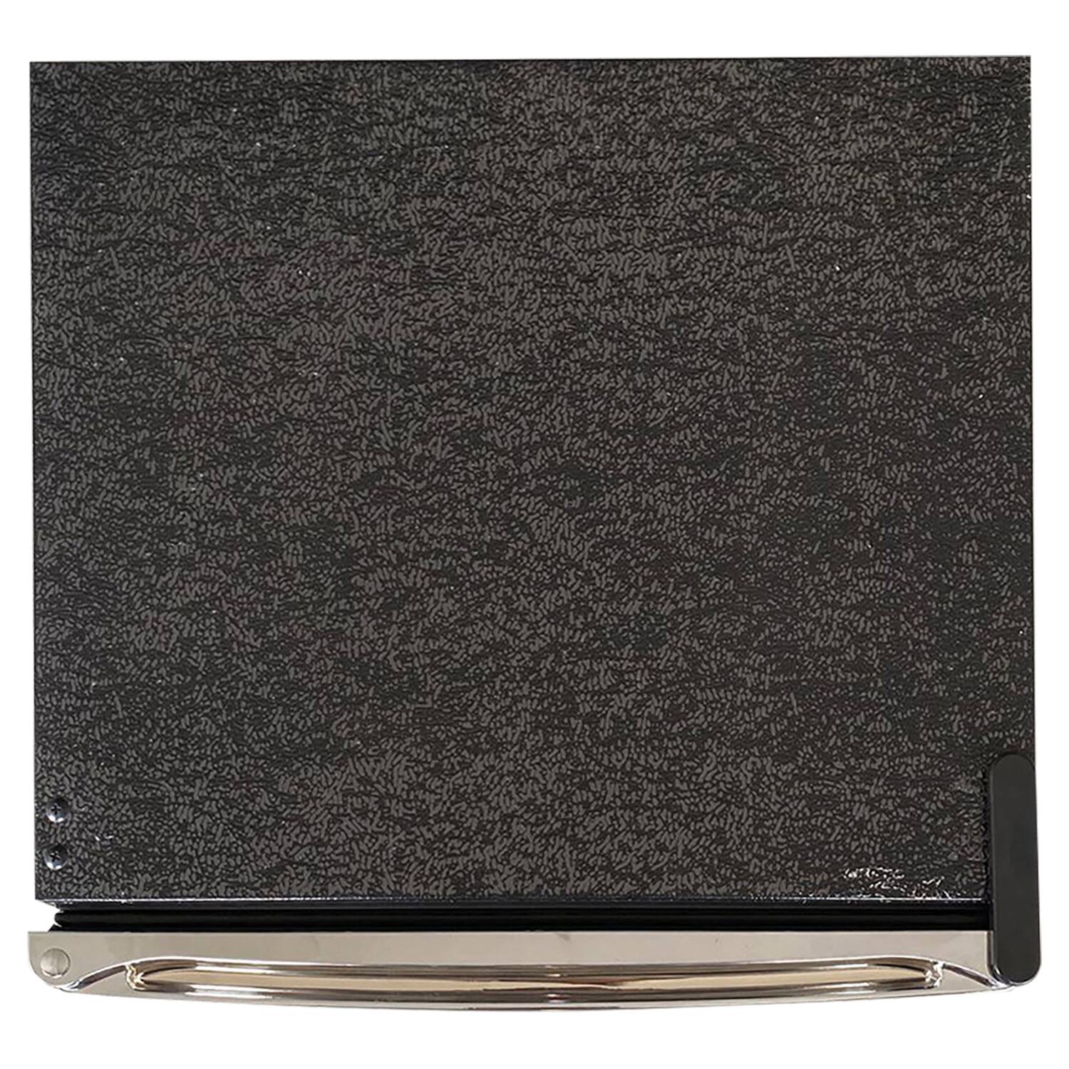 Alt View 2. Frigidaire - 1.6 Cu Ft 50W Mini Fridge Platinum Stainless Steel - Stainless Steel.