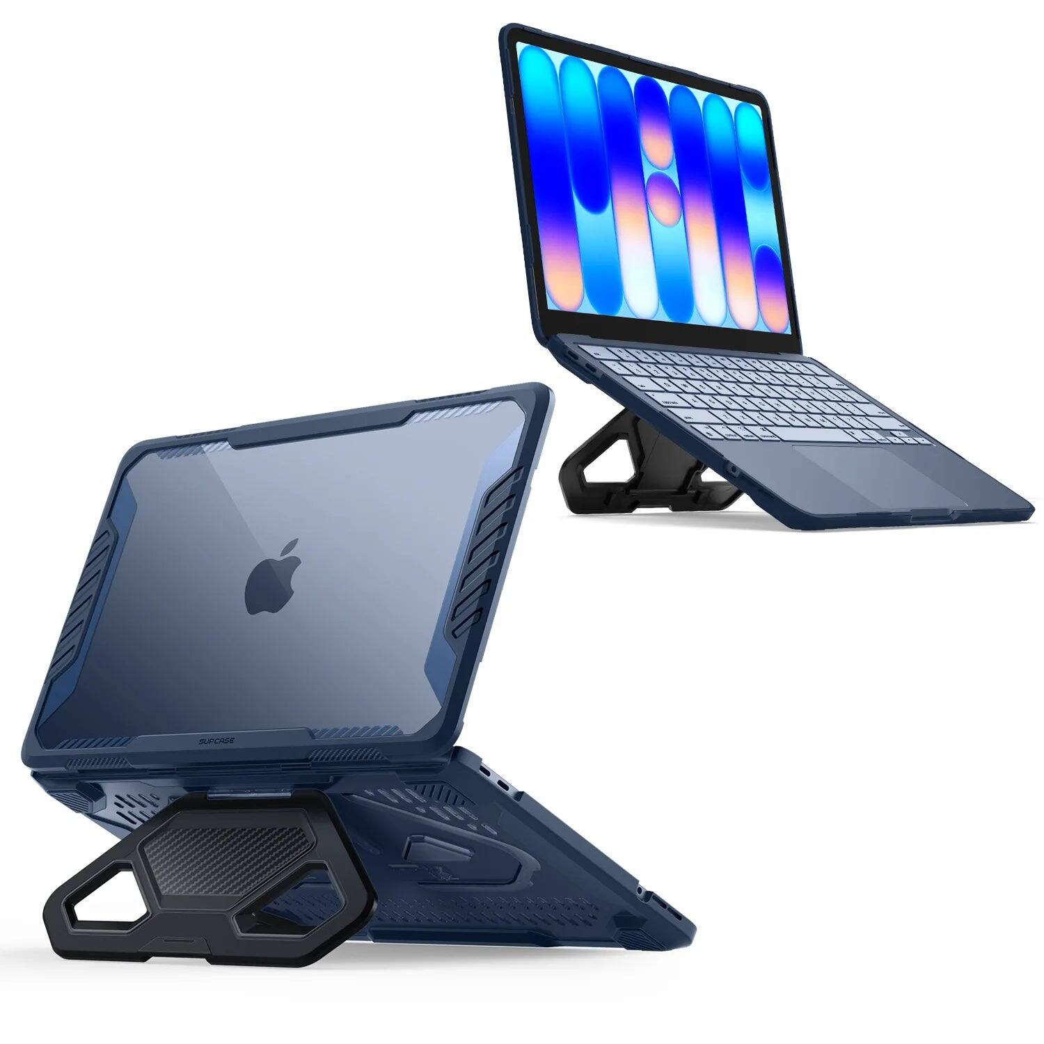 Front. SUPCASE - UB Pro Case Cover for MacBook Neo 13 inch Case (2026) - Indigo.