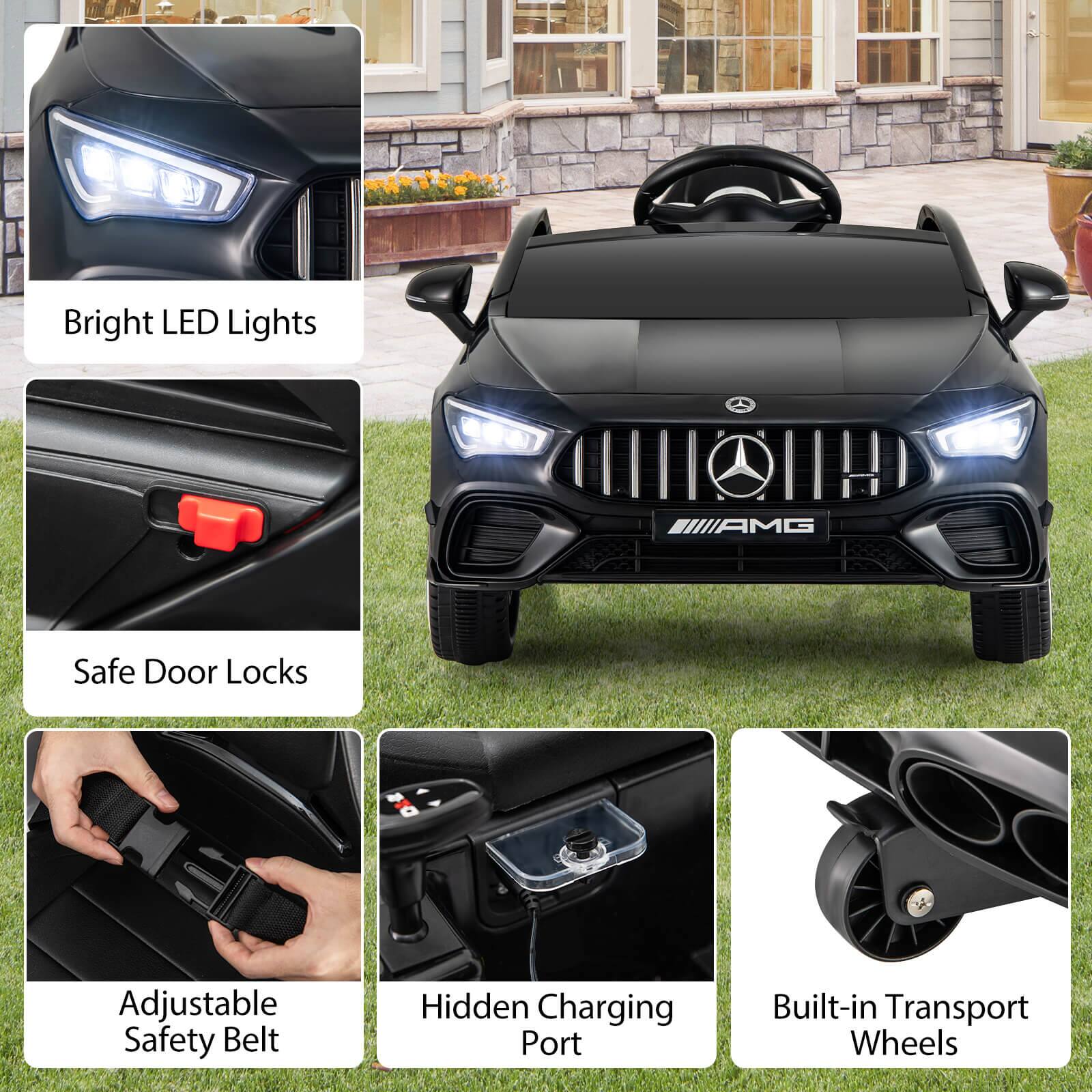 - Bright LED Lights
- Safe Door Locks
- Adjustable Safety Belt
- Hidden Charging Port
- Built-in Transport Wheels