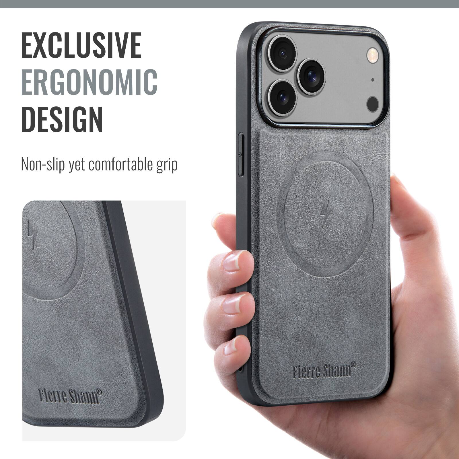 EXCLUSIVE ERGONOMIC DESIGN  
Non-slip yet comfortable grip  

Flerre Shann®