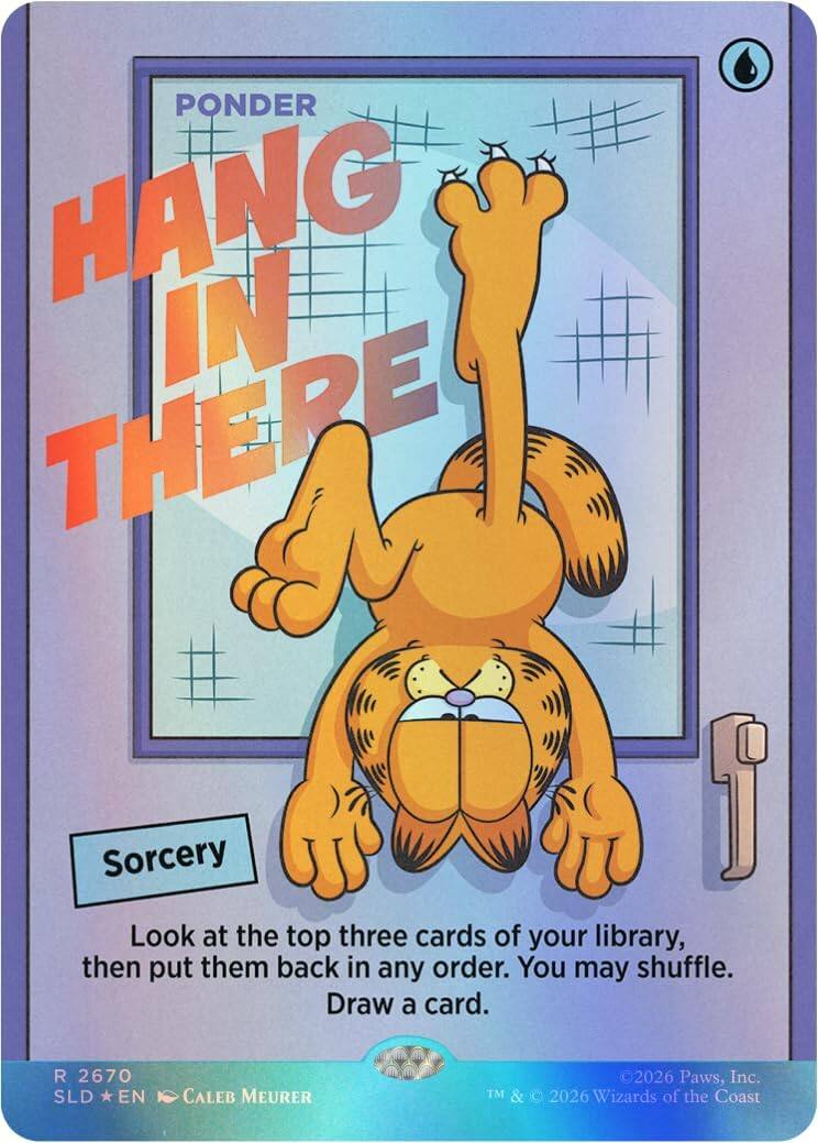 マジック：ザ・ギャザリング Secret Lair Garfield foil Wizards of The Coast Magic: the Gathering TCG: Secret Lair x