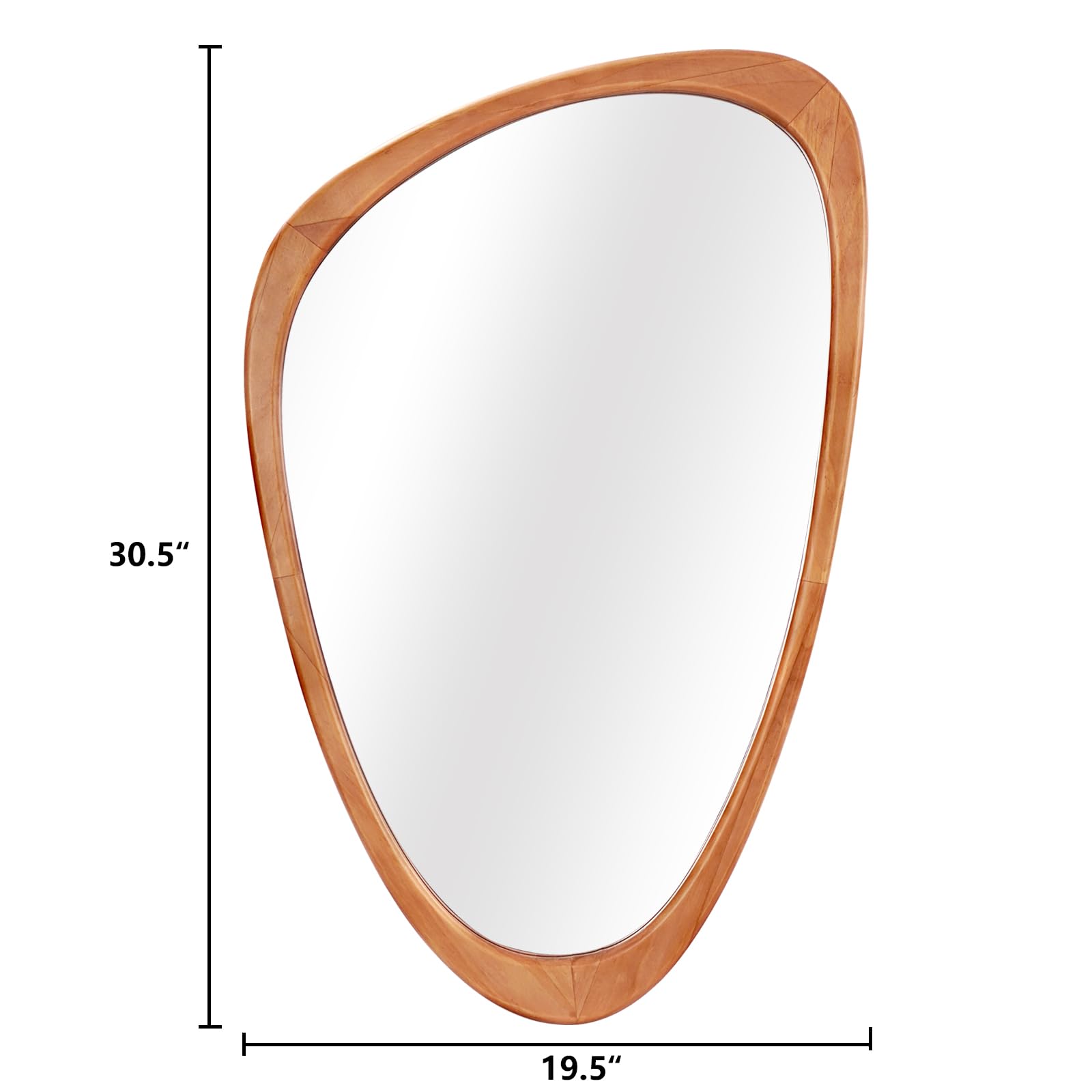 TECH SAFARI Asymmetrical Mirror Irregular Wall Mirrors Decorative For ...