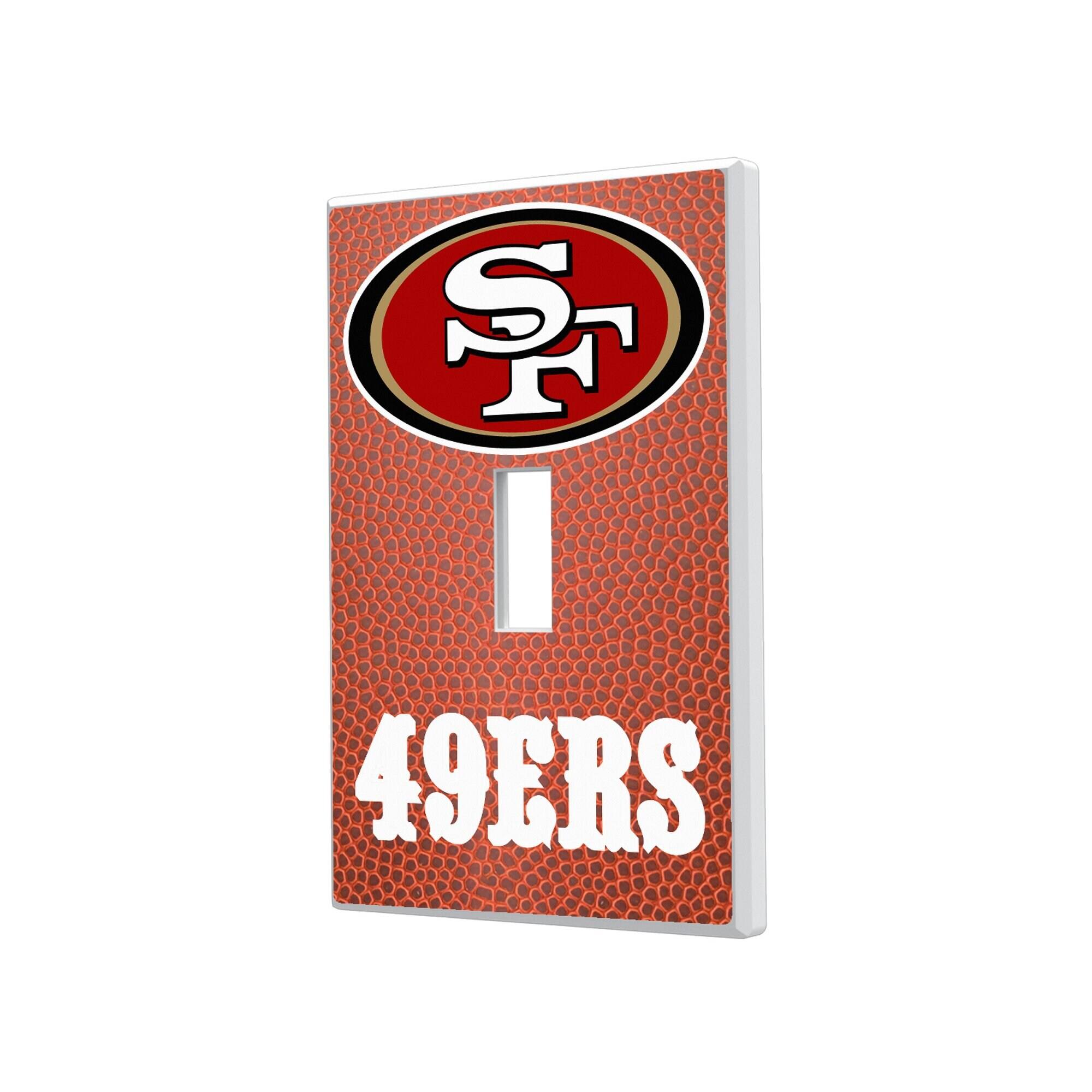 Keyscaper - San Francisco 49ers Football Design Single Toggle Light Switch Plate - Multicolor price history on PriceWatchPro