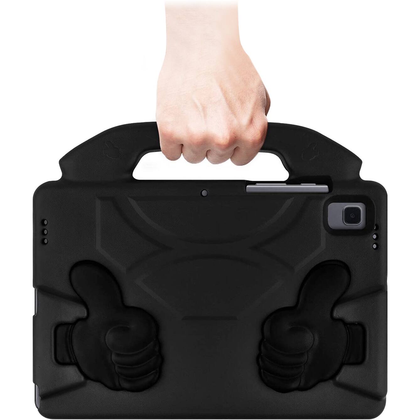 Alt View 18. SaharaCase - KidProof Carry Series Case for Samsung Galaxy Tab S6 Lite - Black.