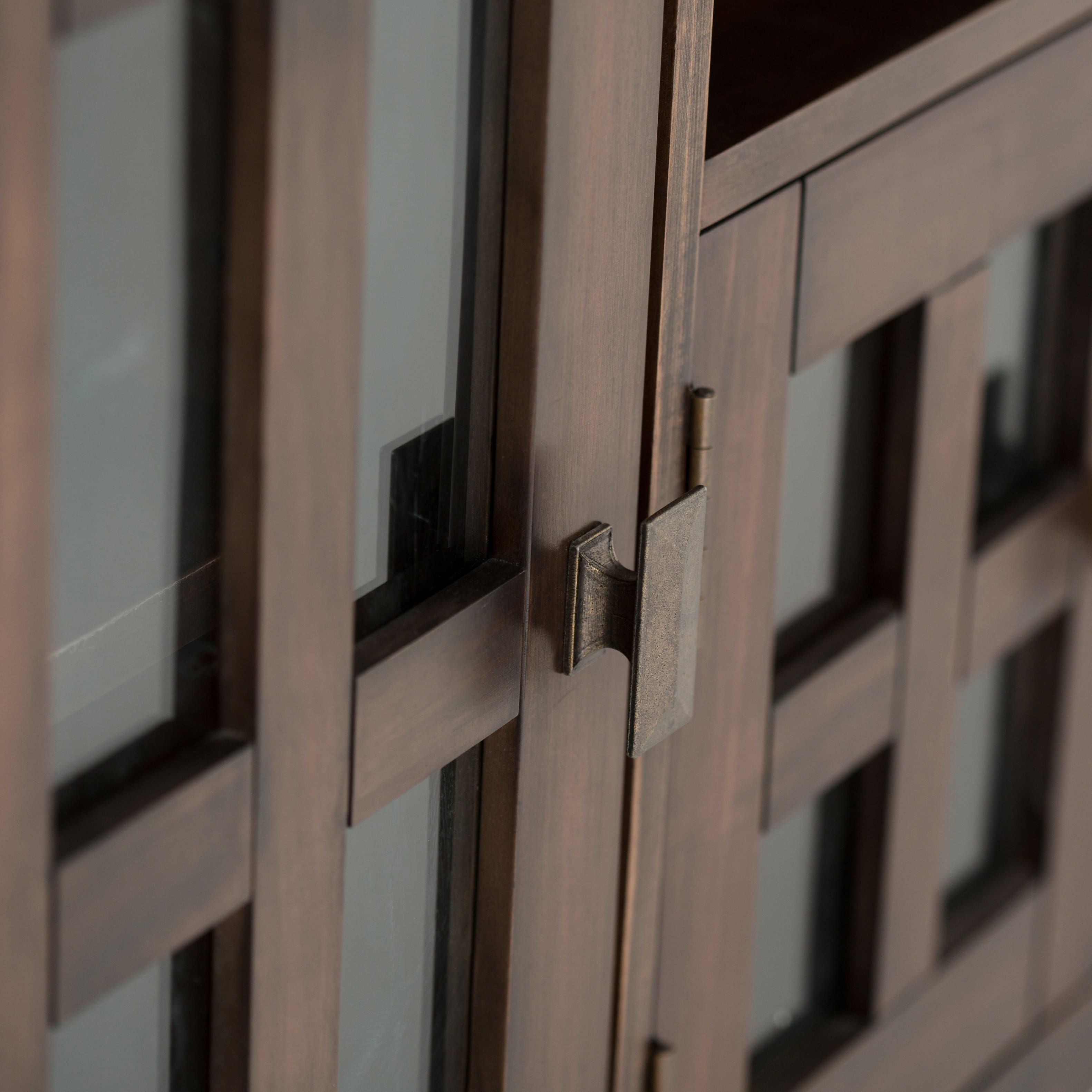 Alt View 9. Simpli Home - Artisan SOLID WOOD 72 inch Wide Transitional TV Media Stand in Natural Aged Brown For TVs up to 80 inches - Natural Aged Brown.