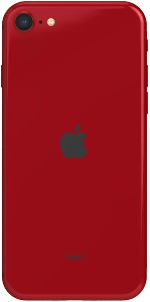 Left. Apple - Apple iPhone SE (3rd Generation) 128GB (unlocked) Red - Red.