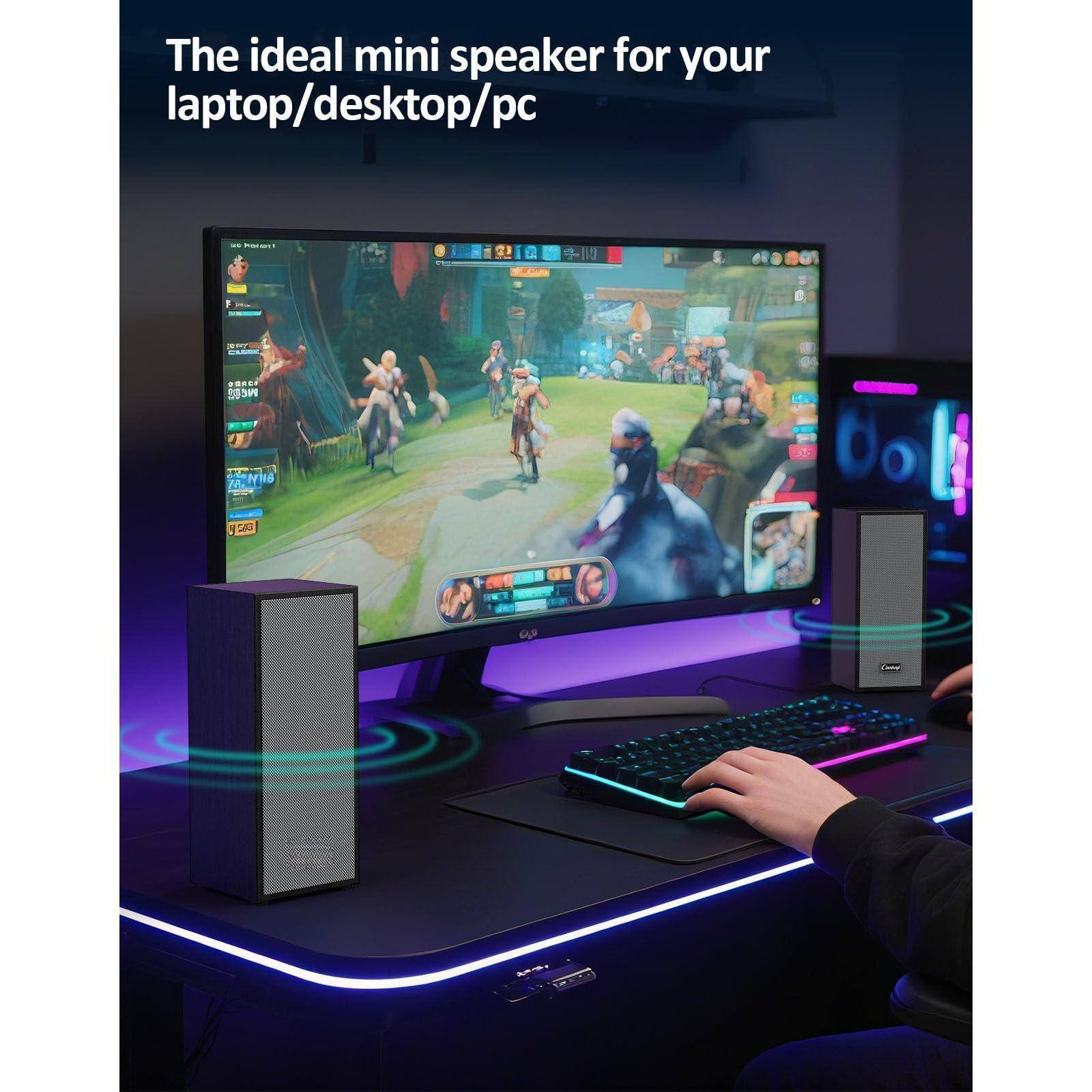 The ideal mini speaker for your laptop/desktop/pc