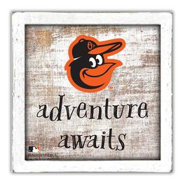 Fan Creations - Baltimore Orioles 14'' x 13'' Adventure Awaits Money Box - Multicolor
