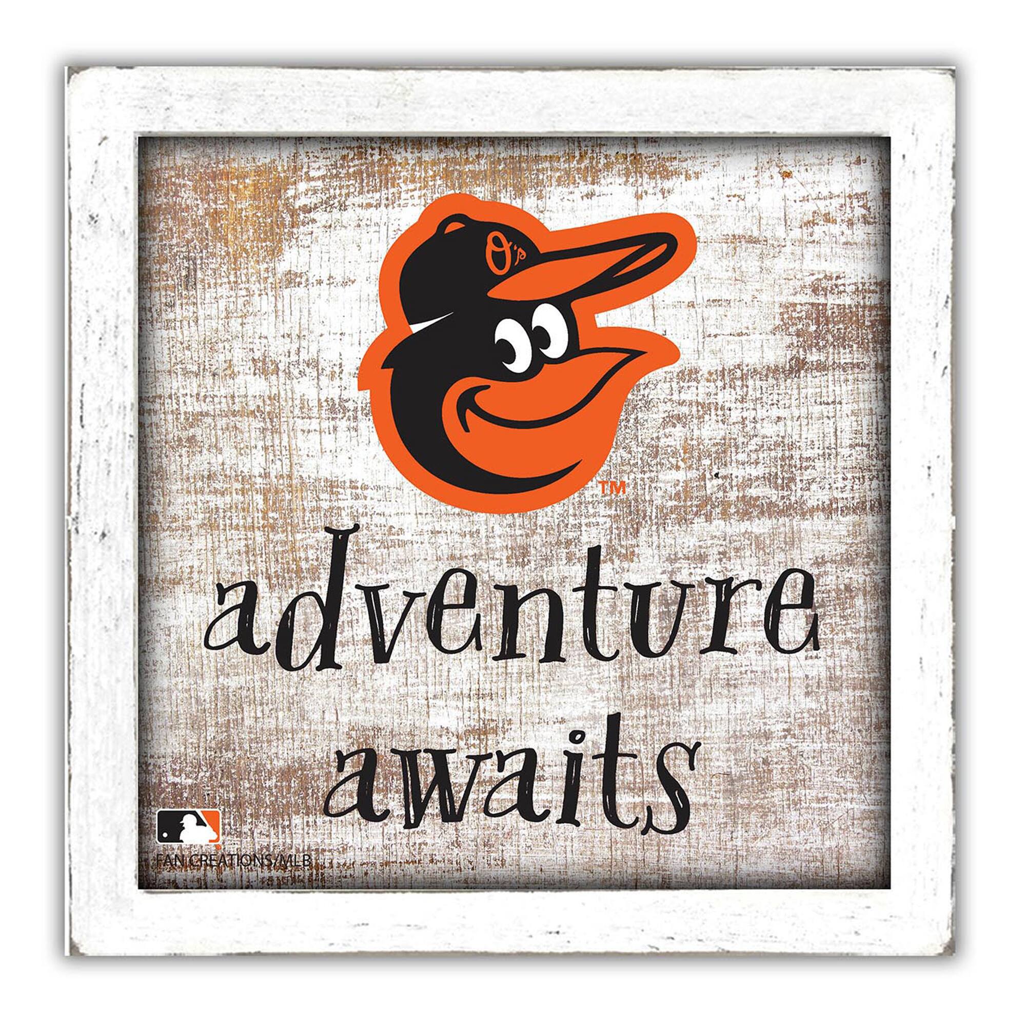 Baltimore Orioles 14'' x 13'' Adventure Awaits Money Box