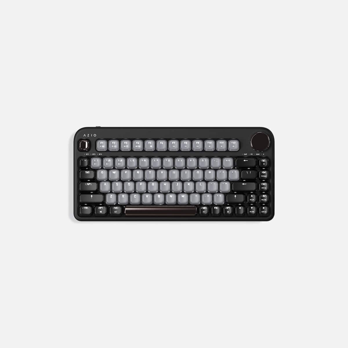 AZIO - Wireless Mechanical Keyboard - Black Willow