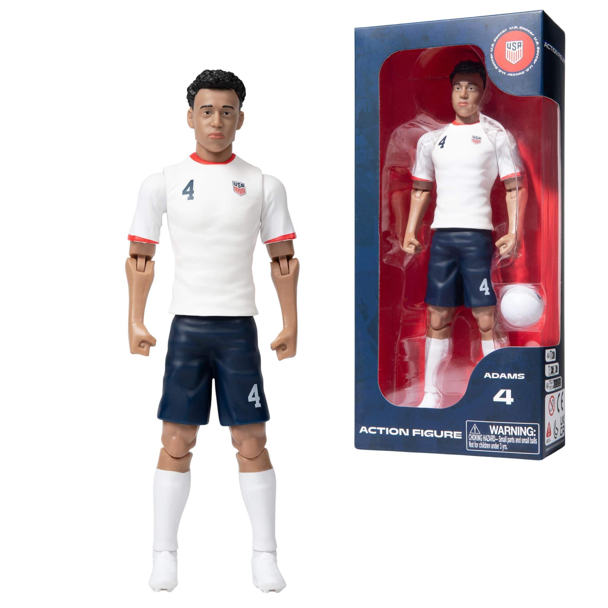 Banbo Toys - SOCKERS USMNT Tyler Adams 8" Collectible Soccer Action Figure