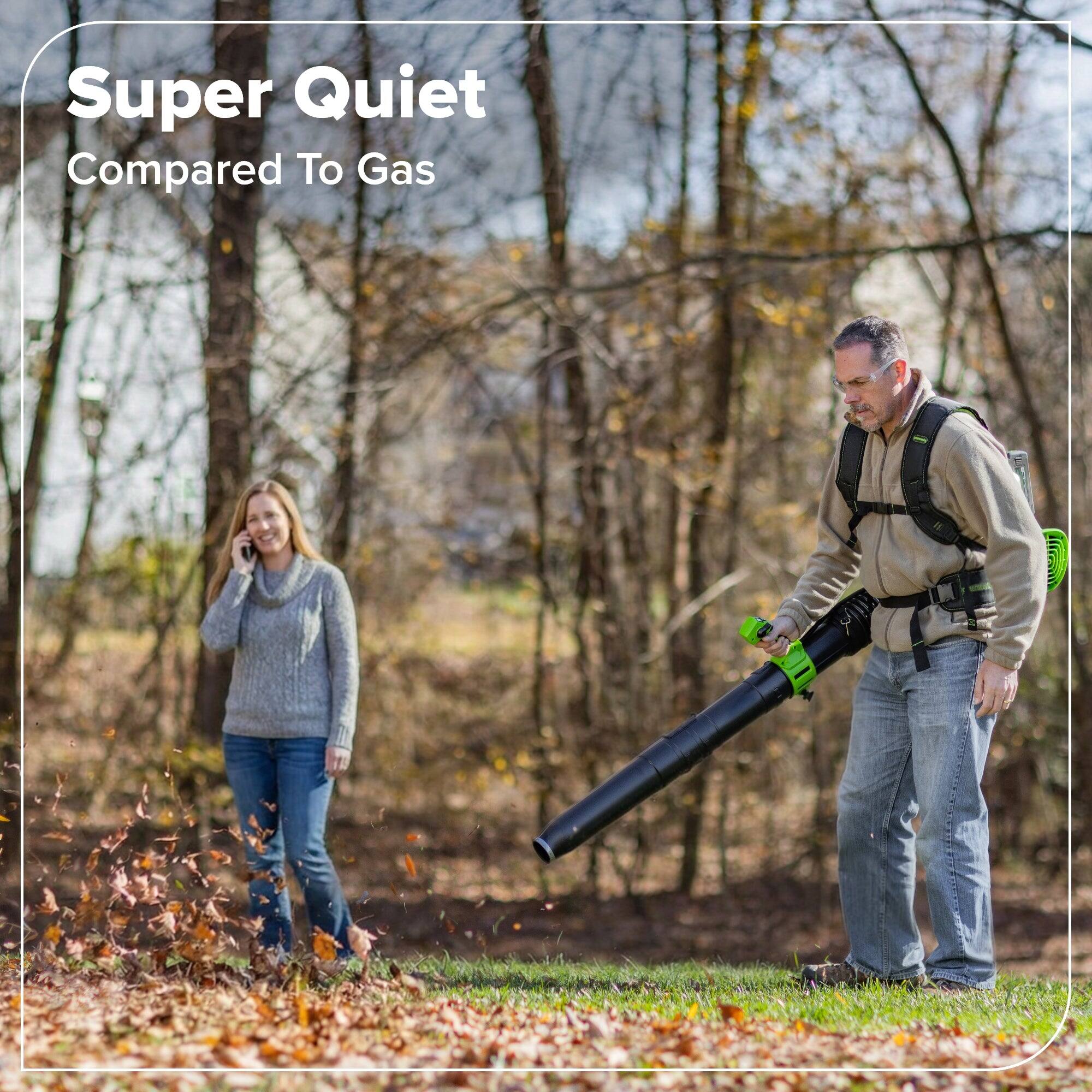 Super Quiet  
Compared To Gas