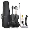 VEVOR - Violin 4/4 Full Size for Adults, Violin Fiddle Set for Beginners Student with Hard Case,Rosin,Bow, Shoulder Rest, Bridge - Black