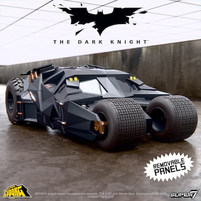 Super7 Batman Begins Super Cyborg Batmobile Tumbler (Full Color Super7 Batman Begins Super Cyborg Batmobile Tumbler (Full Color