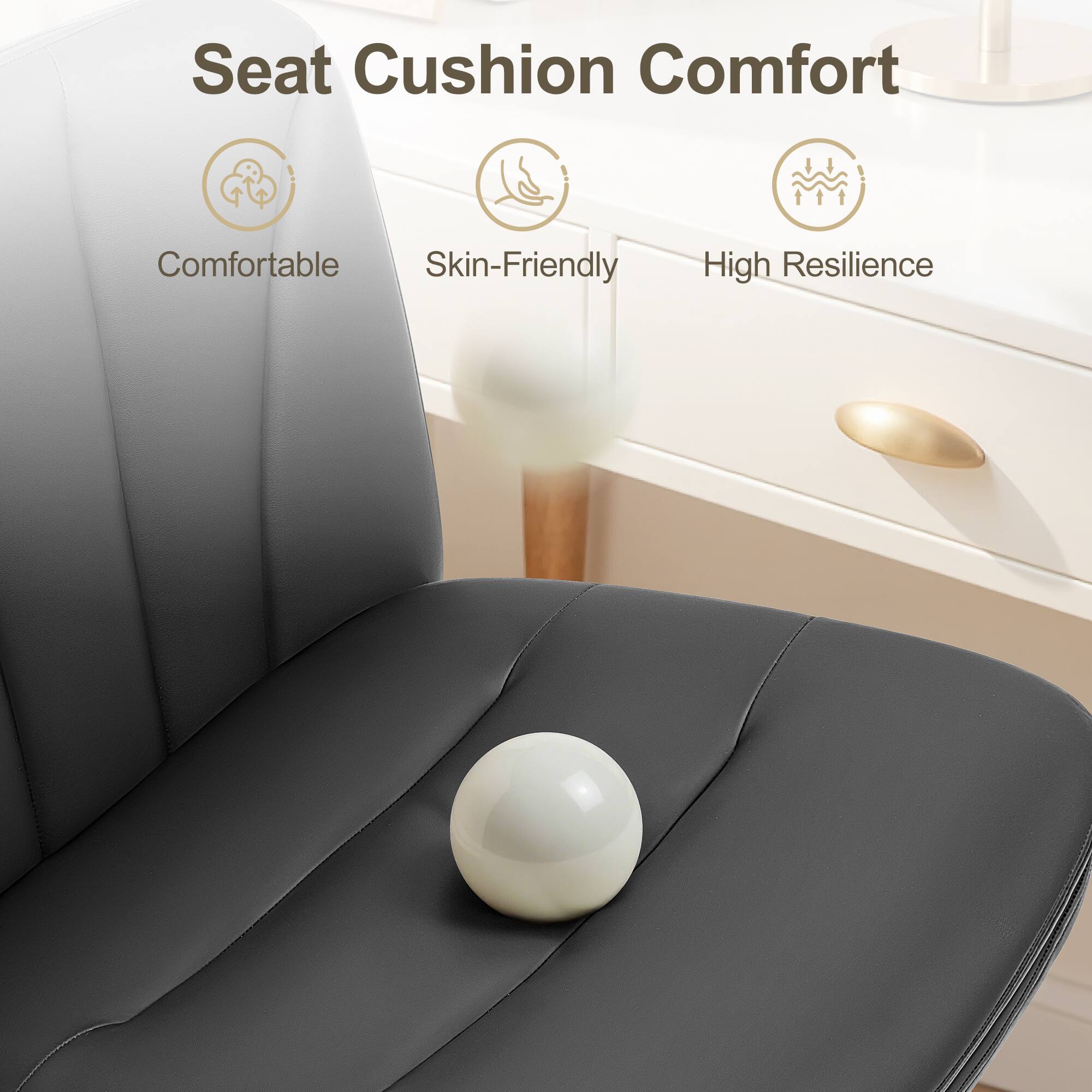 Seat Cushion Comfort

- Comfortable
- Skin-Friendly
- High Resilience
