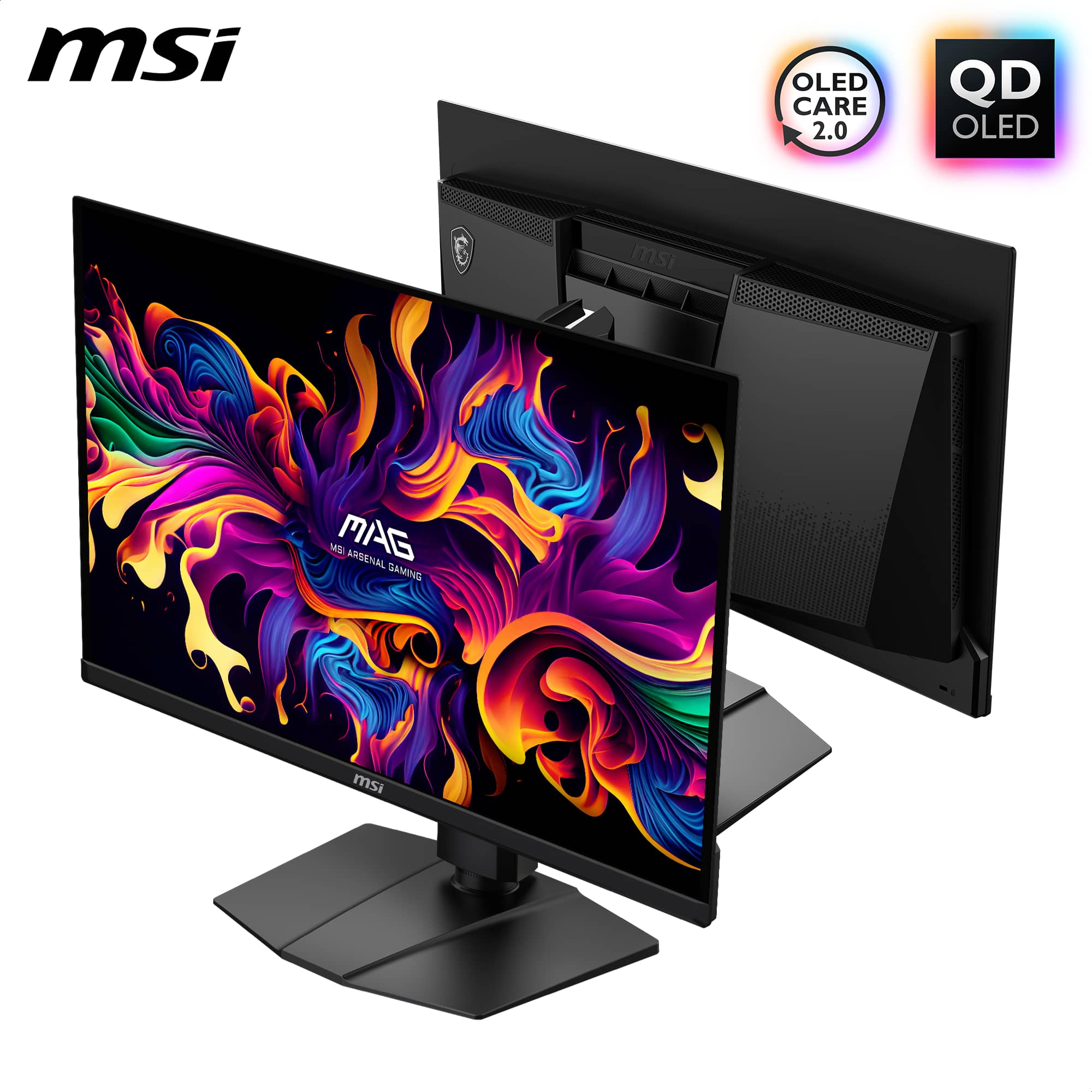 MSI – MAG271QPXQDOLEDE2 27″ OLED QHD 240Hz 0.03ms Adaptive SyncGaming Monitor with HDR400 (DisplayPort, HDMI, USB-C) – Black Sansujyuku sansujyuku.com