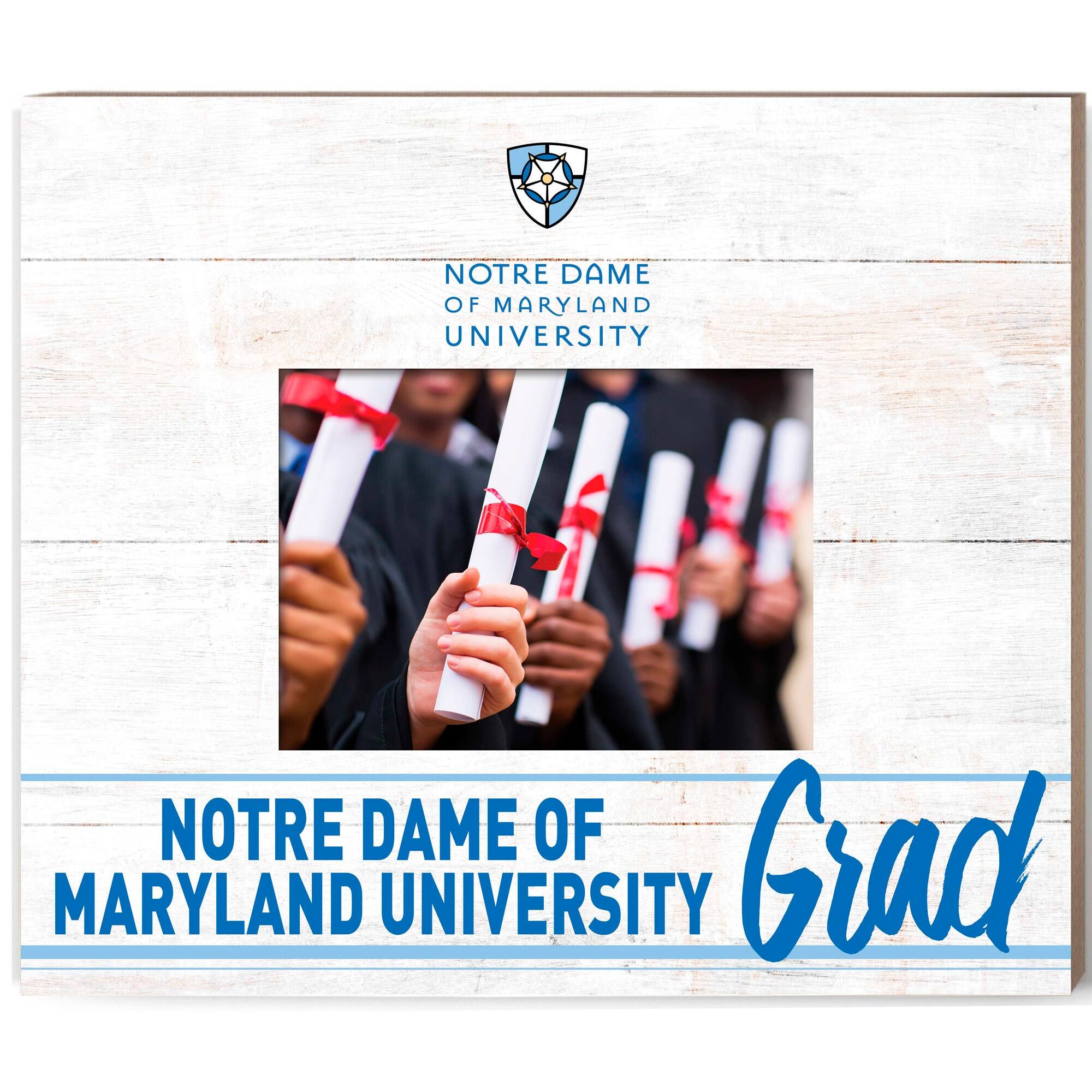 Notre Dame of Maryland Gators 13.5" x 11.5" Grad Frame