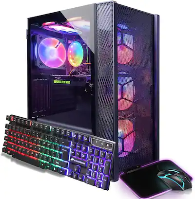 Gaming Desktop Best Buy Geforce 3060 IBUYPOWER AMD Ryzen 5700