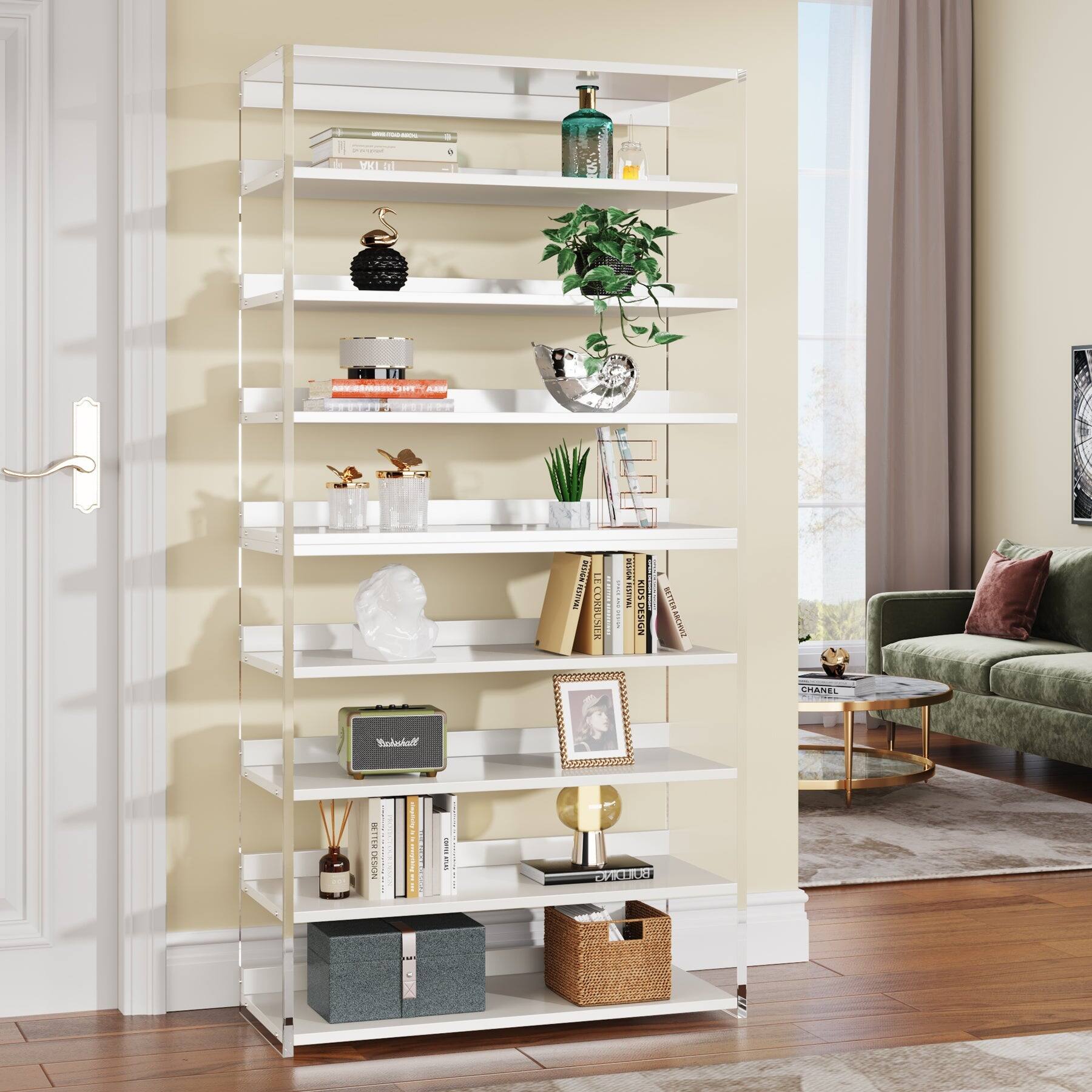 Tribesigns Office Storage Cabinet with Storage Shelves, for Everyday ...