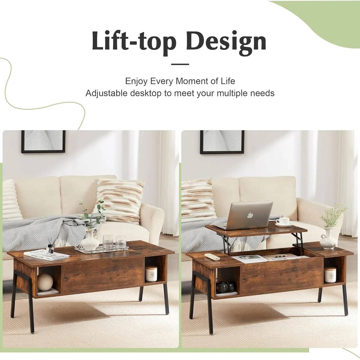 Lift-top Design

Enjoy Every Moment of Life

Adjustable desktop to meet your multiple needs
