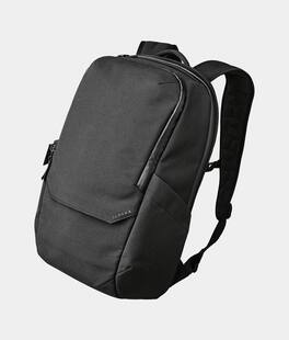 ALPAKA - Elements Backpack Pro Laptop Backpack Fits 16'' Laptop with Dual Bottle Pockets, Travel Backpack for Men - Black Axoflux 600D