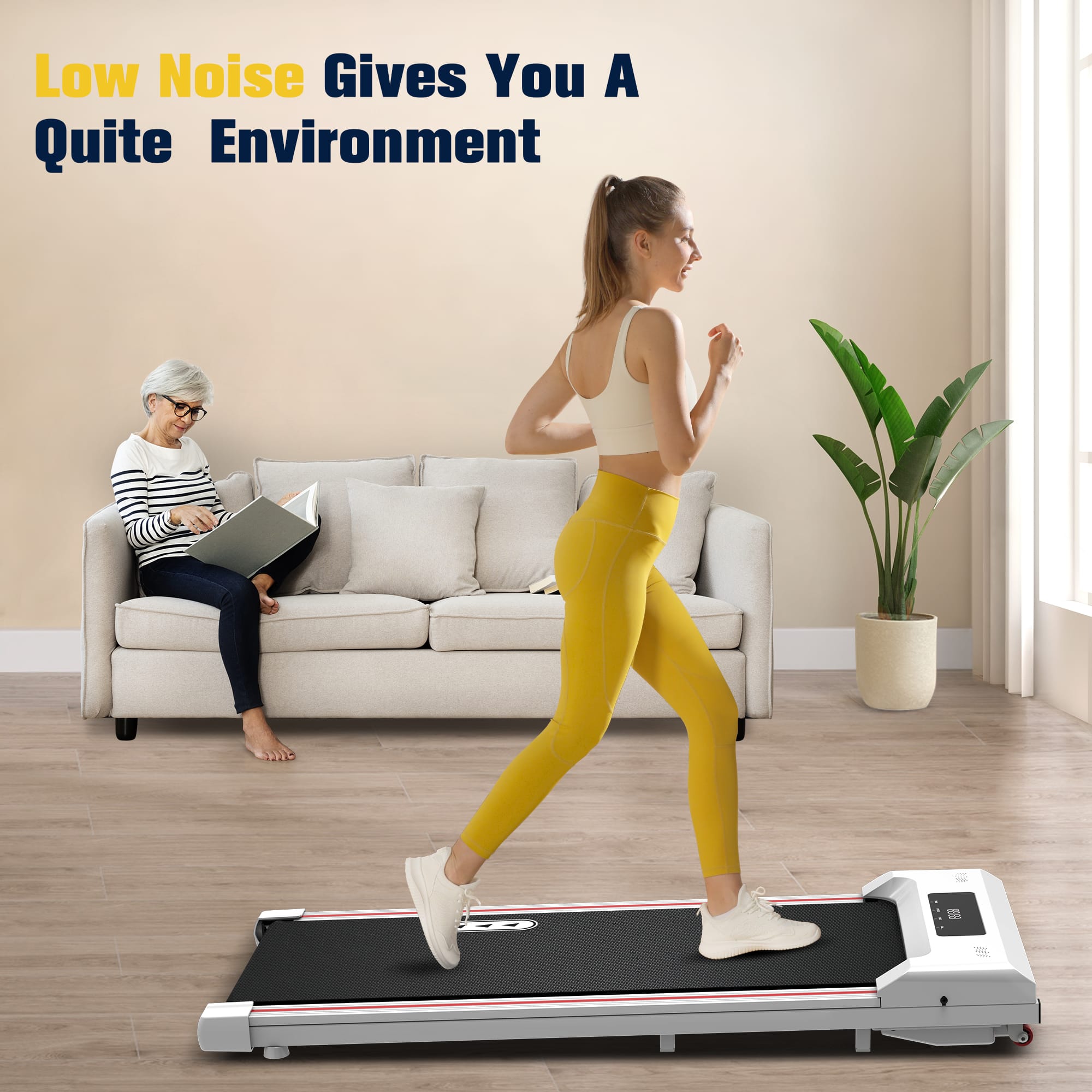 Low Noise Gives You A Quite Environment