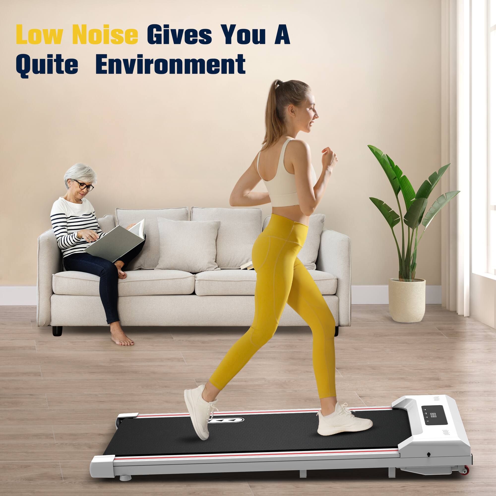 Low Noise Gives You A Quite Environment