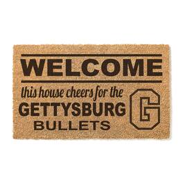 Jardine - Gettysburg Bullets 18" x 30" Welcome Doormat - Brown