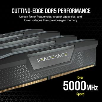 CORSAIR VENGEANCE 64GB (2x32GB) DDR5 5200MHz C40 UDIMM Desktop CORSAIR VENGEANCE 64GB (2x32GB) DDR5 5200MHz C40 UDIMM Desktop