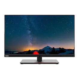 Lenovo - Refurbished Excellent - ThinkVision P27u-20 27" Monitor 3840 x 2160 IPS 60Hz 4ms - Black