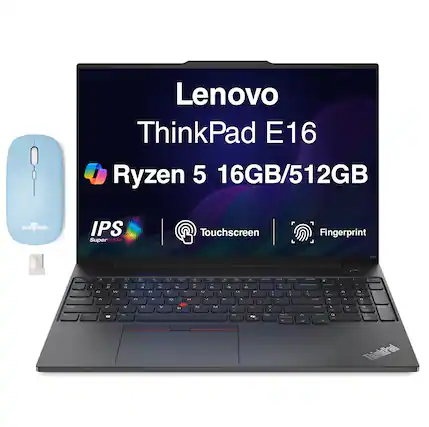 Lenovo ThinkPad E16 Ryzen 5 16GB/512GB DOCK TORM IPS SuperCLEAR Touchscreen 7 Fingerprint
