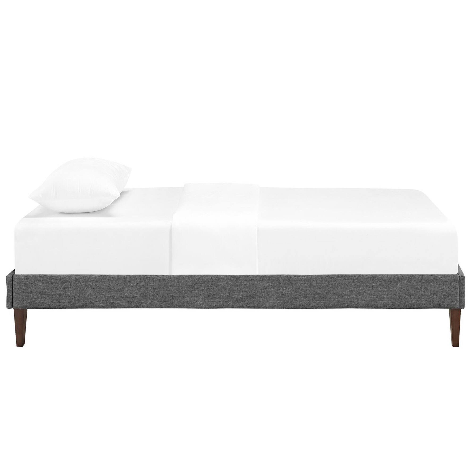 Back. Modway - Alina Platform Full Bed Frame - White.