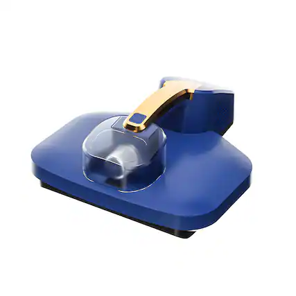 Front. Cluzine - Handheld Mite Remover, 15KPa Suction & Rolling Brush for Bedding & Multi-Surface Cleaning.