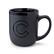 Front. WinCraft - Chicago Cubs 17oz. Black Tonal Ceramic Mug - Multicolor.