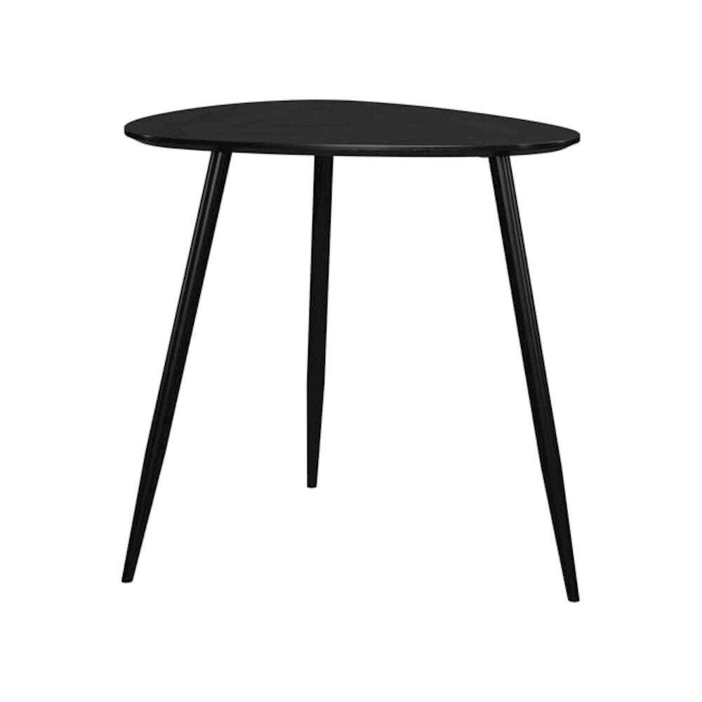 Alt View 2. Coaster Co. of America - Odessa 3-piece Triangular Coffee and End Table Set Black - Black.
