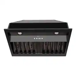 Akicon - 30 inches - Externally Vented - Range Hood Insert - Black