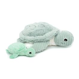 TriAction Toys - Les Delingos Ptipotos Mom and Baby Sea Turtle Plush | Mint - Green