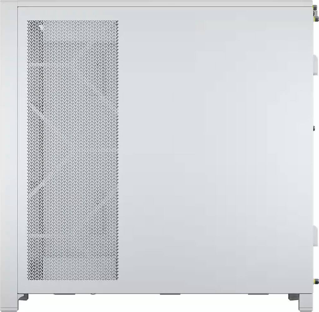 Alt View 1. CORSAIR - 5000D RS Mid-Tower Modular PC Case - White.