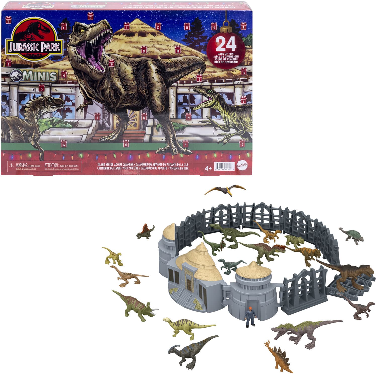 Mattel - Jurassic Park Minis Island Visitor Advent Calendar 2026 - COLLECTIBLES - Multicolor price history on PriceWatchPro